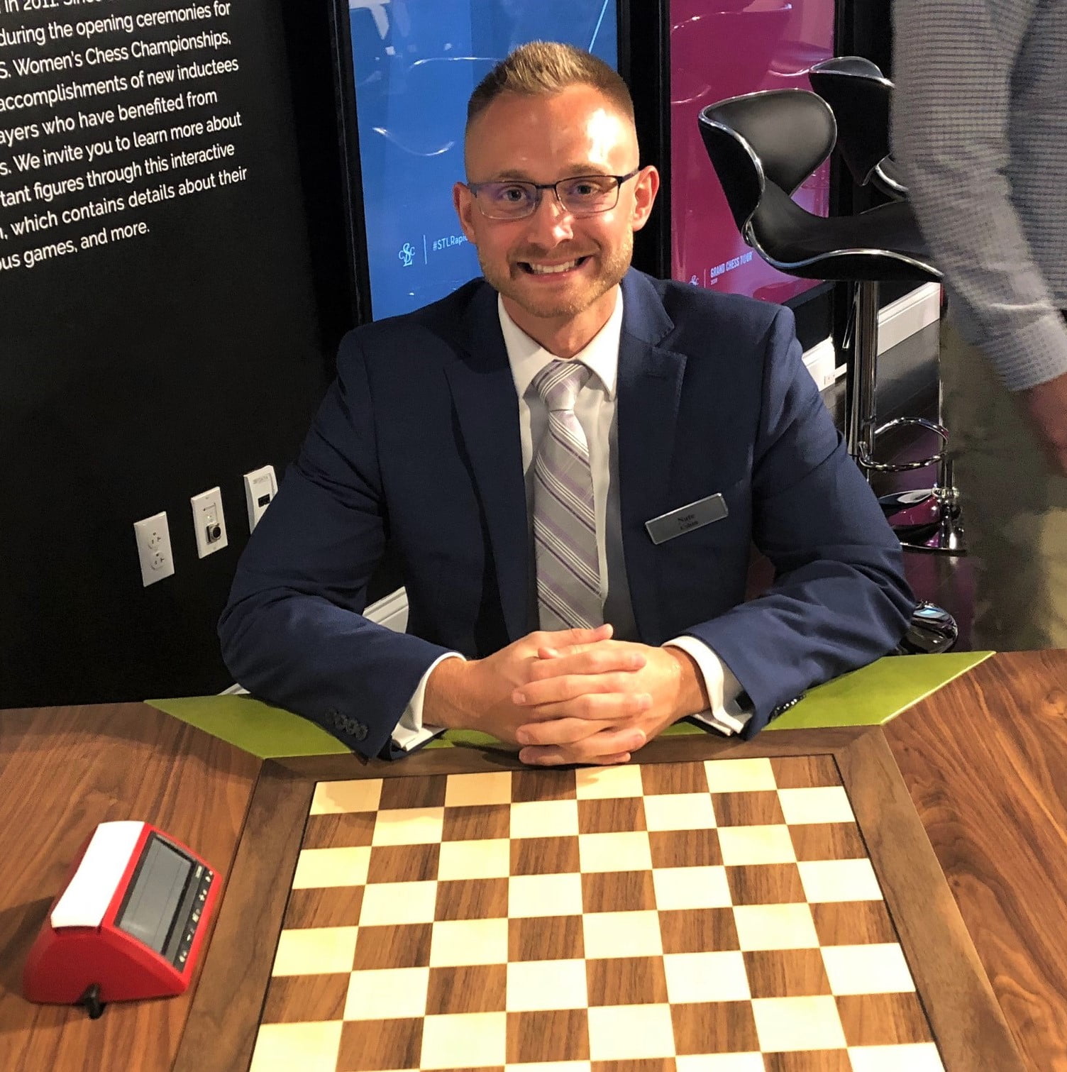 Cohen Architectural Woodworking’s Nate Cohen Creates New Chess Tables for Grand Chess Tour ...